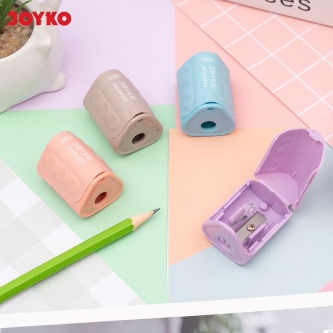 

JOYKO PENCIL SHARPENER SERUTAN RAUTAN PENSIL PERUNCING PENSIL ANAK B-174 BOX [24PCS]