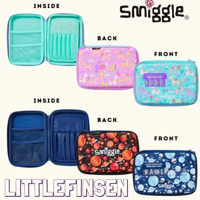 

Smiggle prime hardtop id pencil case dengan nama/kotak pensil smiggle
