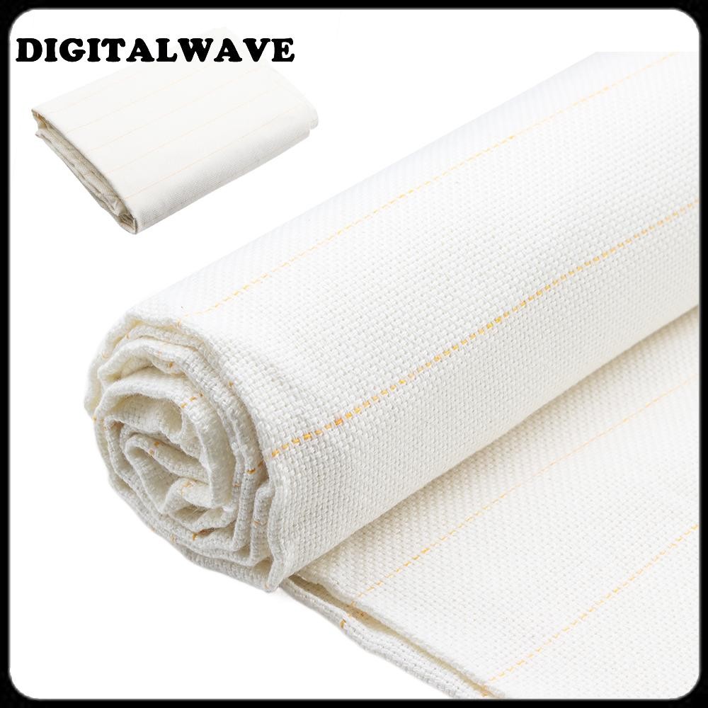 RAW Tufting Fabric Tufting Gun Backing Fabric for Carpet Tufting Gun Use, Marked Yellow Lines Carpet