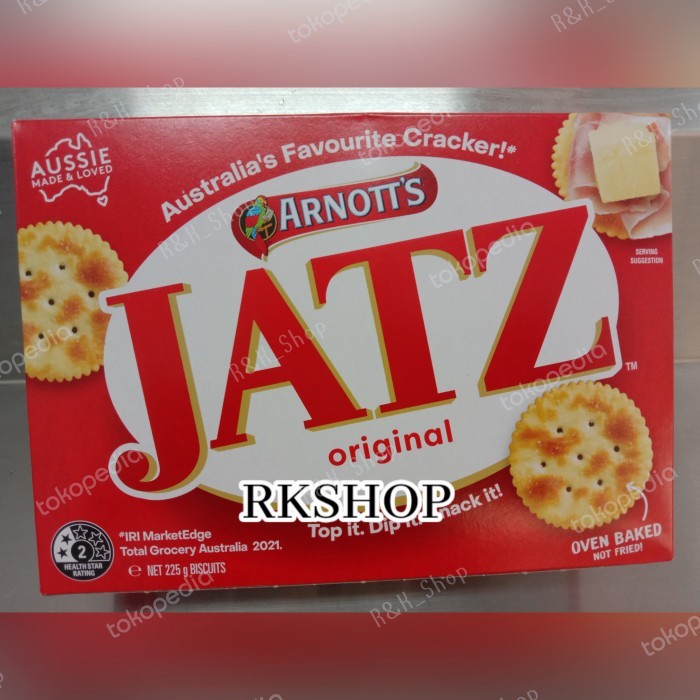 

Arnott's jatz cracker original 225gr