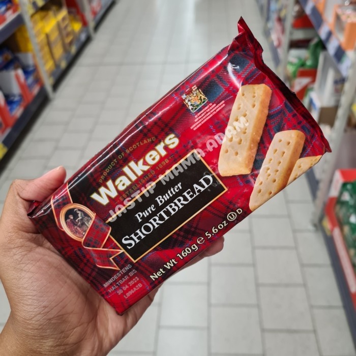 

Walkers Pure Butter Shortbread 160gr