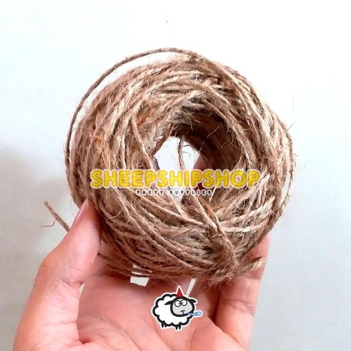 

^%^%^%^%] TALI GONI 2mm panjang 50meter / Tali Rami Kerajinan Tangan