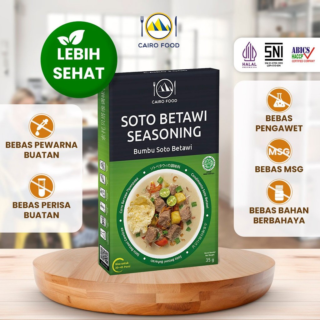 

Bumbu Soto Betawi Spice Mix Sehat - Cairo Food