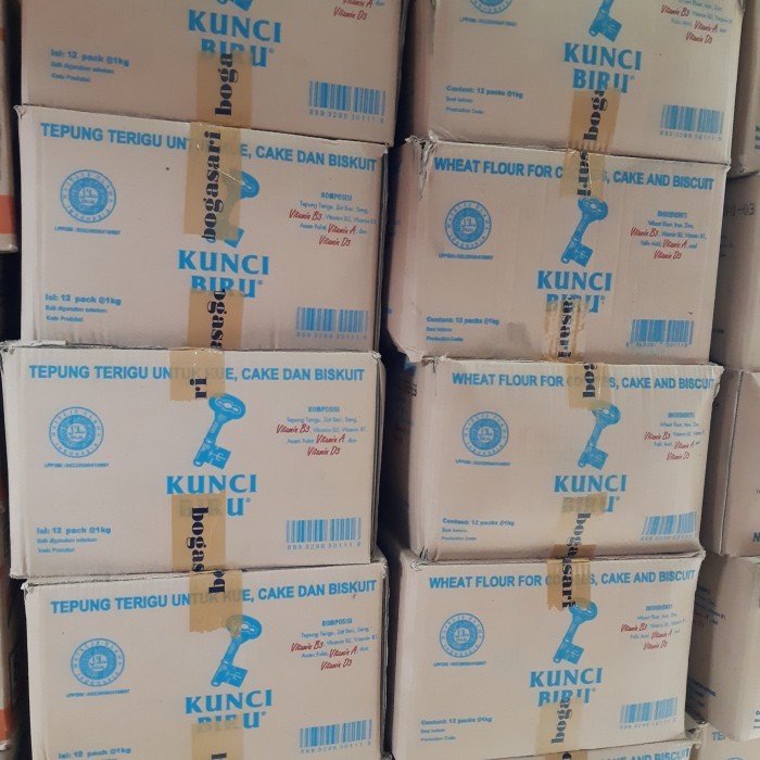 

terigu kunci biru (1carton 12pcs) / terigu kunci biru 1dus