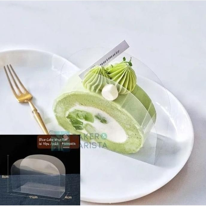 

Buruan beli] Slice Cake Wrap Mika Isi 10pcs Per Pack / Mika Premium Slice Cake Roll / Cake Segitiga Roll Cake / Cake Potong Slice