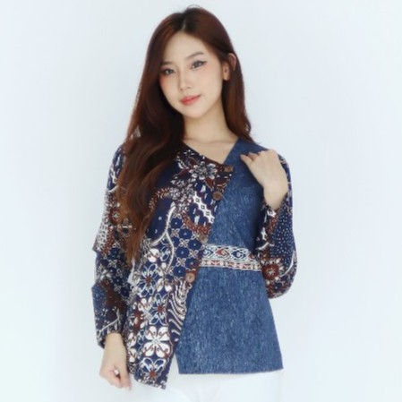 Baju Batik Wanita/Atasan Batik Wanita A184FS