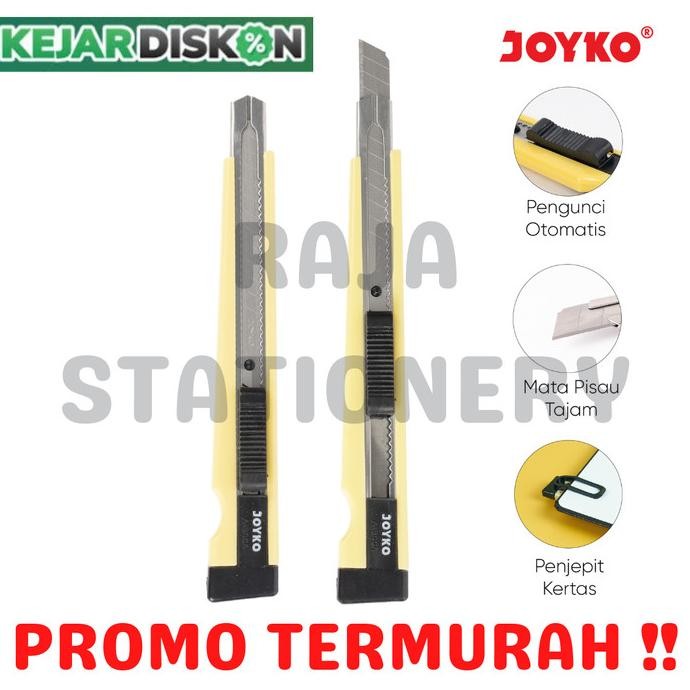 

Cutter Joyko KECIL A-300 A-100 Silet Pemotong Kertas Kater Potong