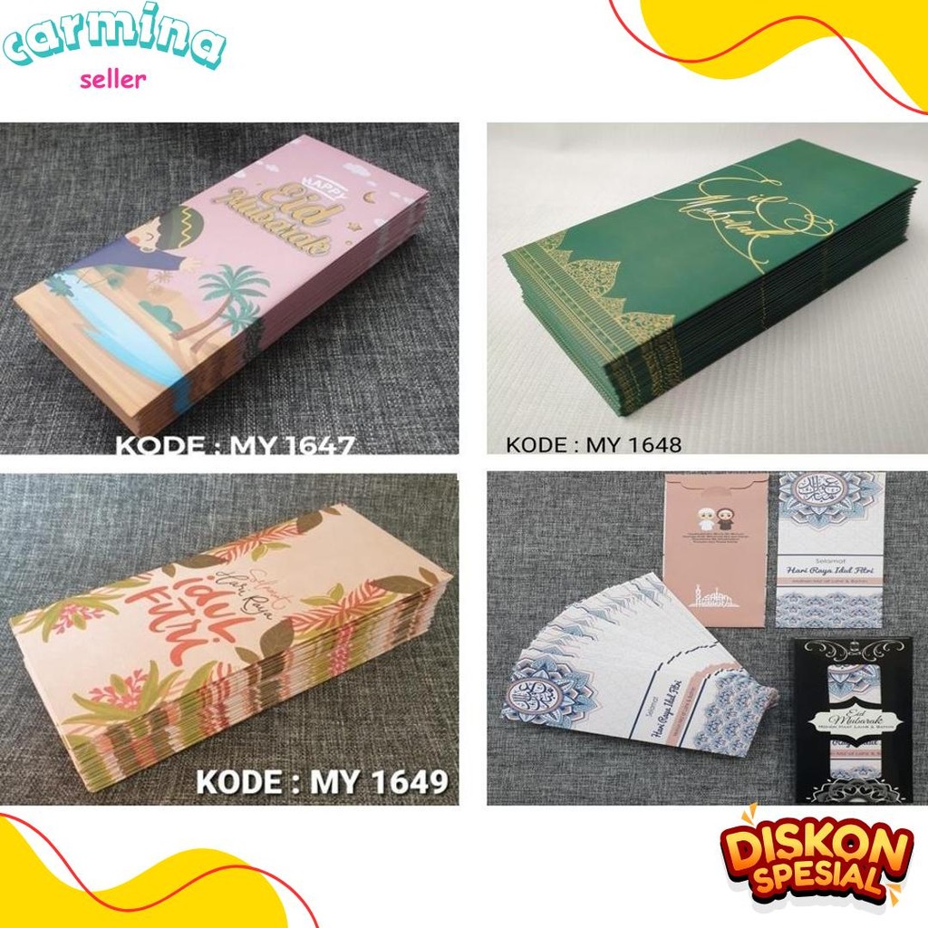 

Amplop Lebaran Exclusive - Angpau Uang Kode My1638 Terlaris! Produk Ini Banyak Dicari