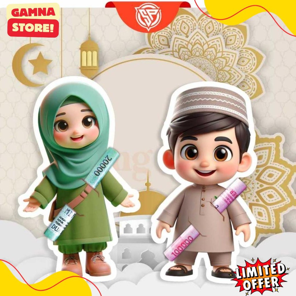 

10 Pack Amplop Lebaran Amplop Karakter Angpao Thr Amplop Surprise Lebaran 2025 Diskon