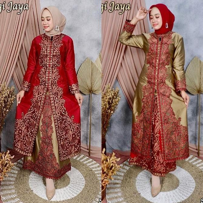 SET ROK KEBAYA JOM-JOM PELANGI JAYA Terlaris