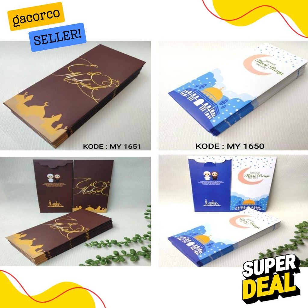 

Amplop Lebaran - Angpao Lebaran Exclusive Code My1623 Diskon Setengah Harga