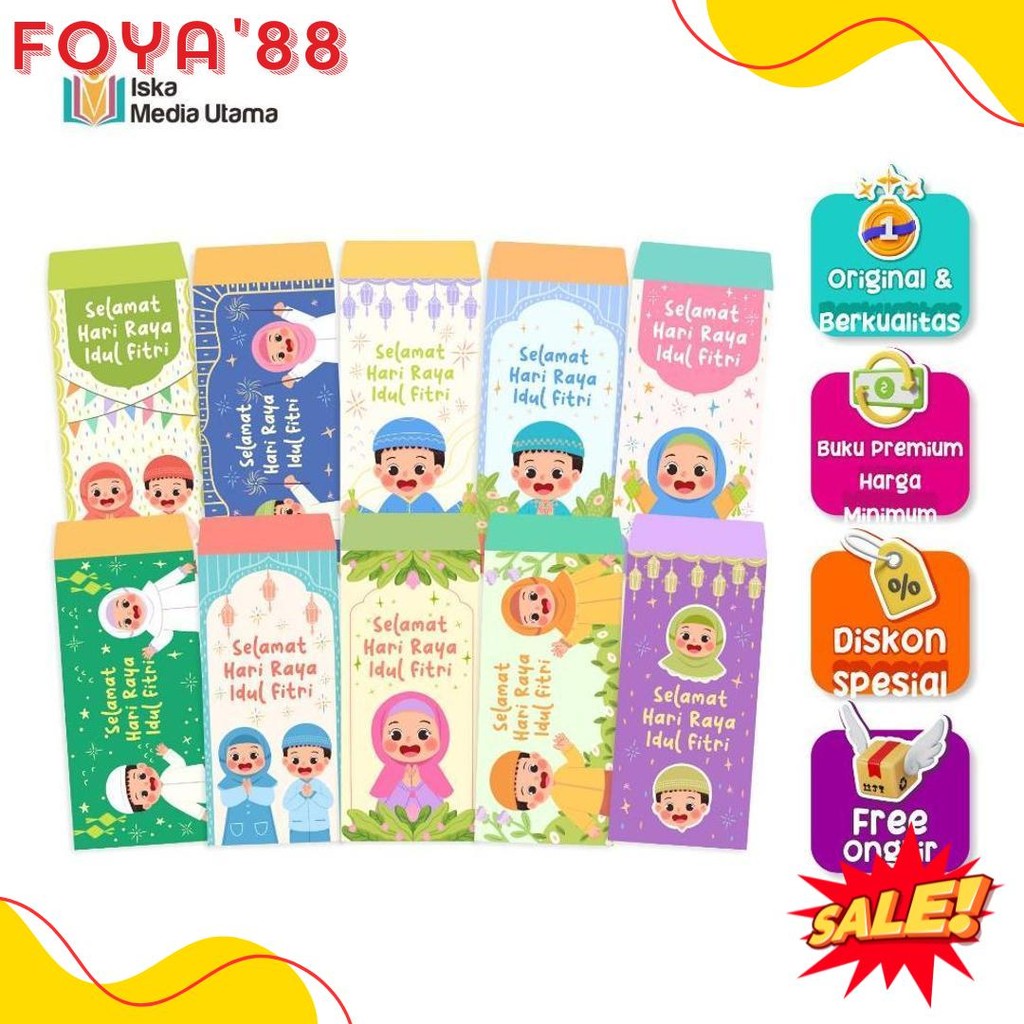 

Iska Media (Dapat 50) Amplop Lebaran Motif Lucu Flash Sale! Diskon Hingga 70%