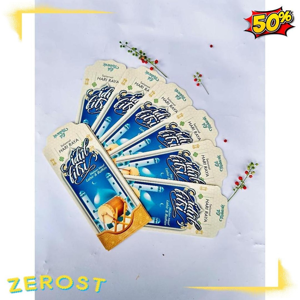 

(100 Lembar) Amplop Lebaran Panjang Isi 100 Lembar Tema Masjid / Angpao Thr Idul Fitri Hari Raya 1 Pak Isi 100 Lembar Terlengkap Dan Termurah