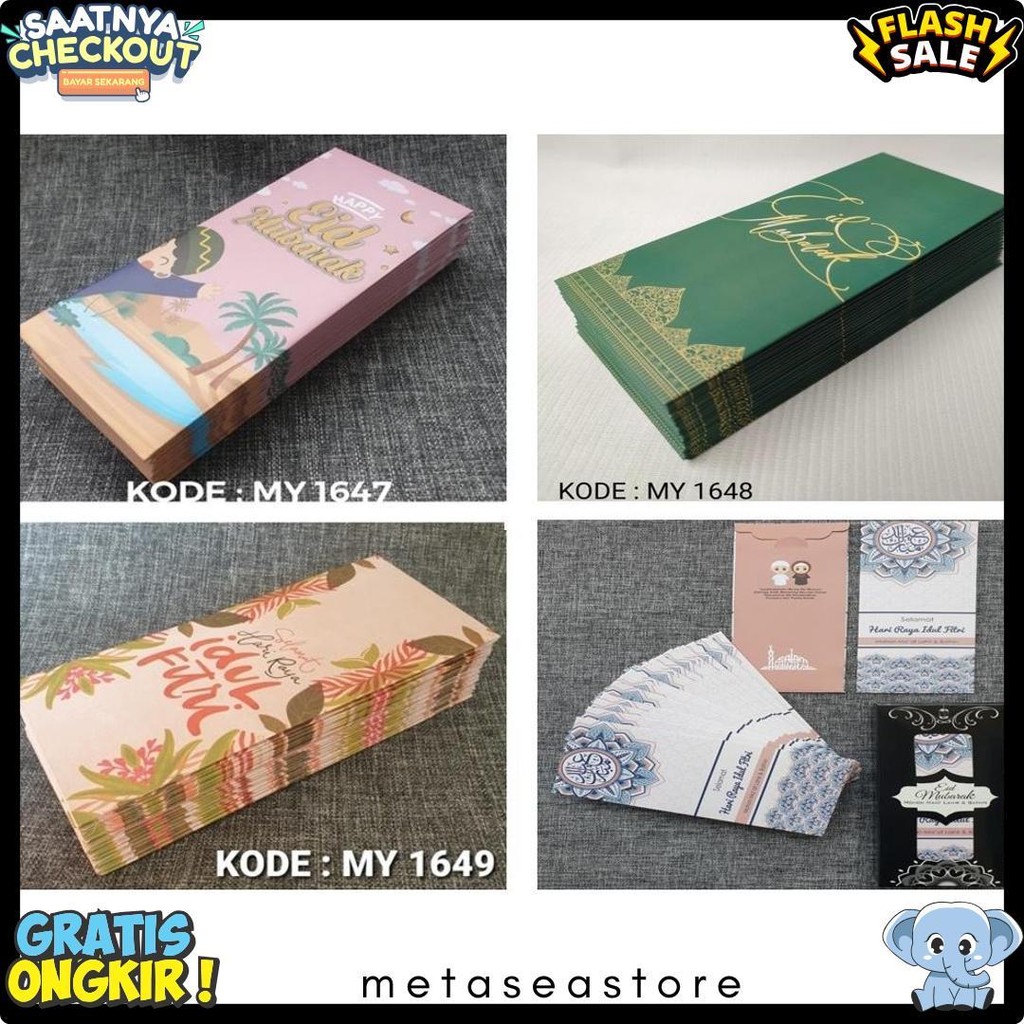 

Amplop Lebaran Idul Fitri Best Seller Diskon Setengah Harga