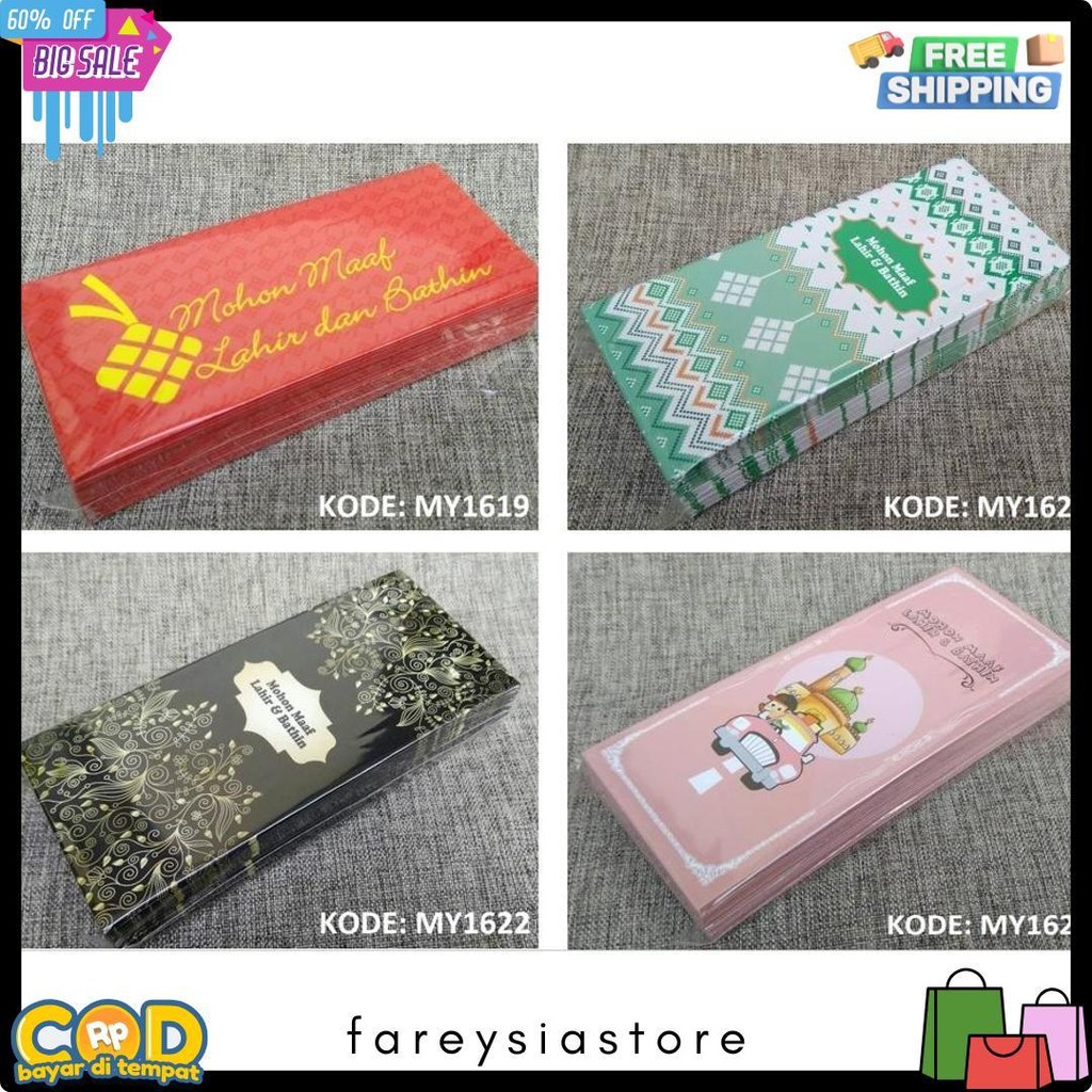 

Amplop Lebaran Exlcusive - Angpau Uang Kode My1640 Terlaris! Produk Ini Banyak Dicari