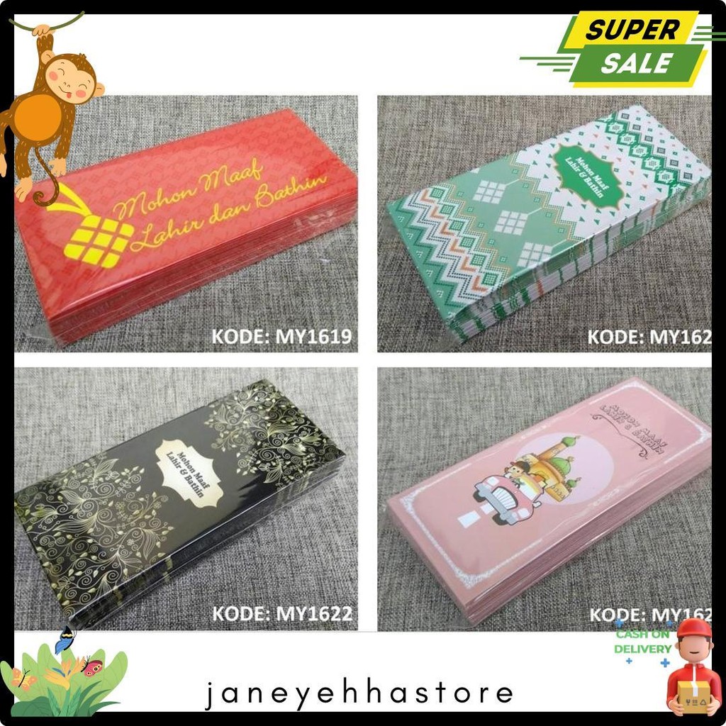 

Amplop Lebaran Exlcusive - Angpau Uang Kode My1643 Diskon Setengah Harga