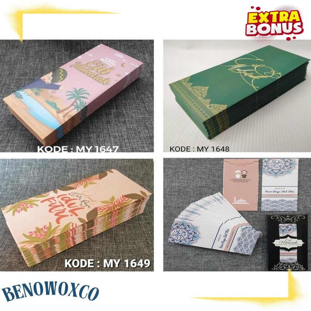 

Amplop Lebaran - Angpao Lebaran Exclusive Code My1647 Terlengkap Dan Termurah