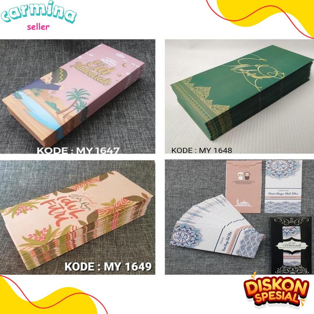 

Amplop Lebaran Exclusive - Angpau Uang Kode My1639 Diskon