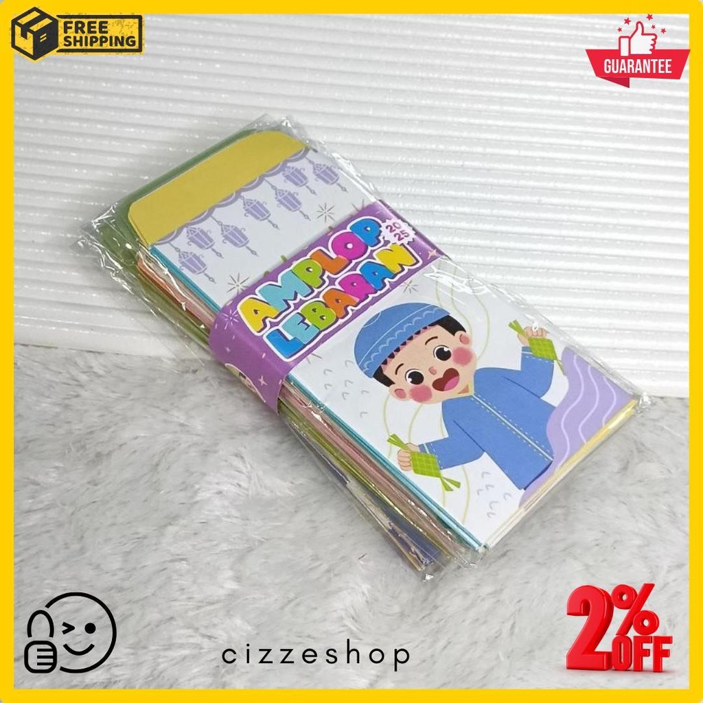 

Iska Media (Dapat 50) Amplop Lebaran Motif Lucu Diskon