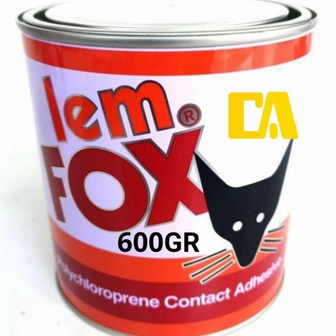 

LEM FOX KUNING KALENG 600 GRAM