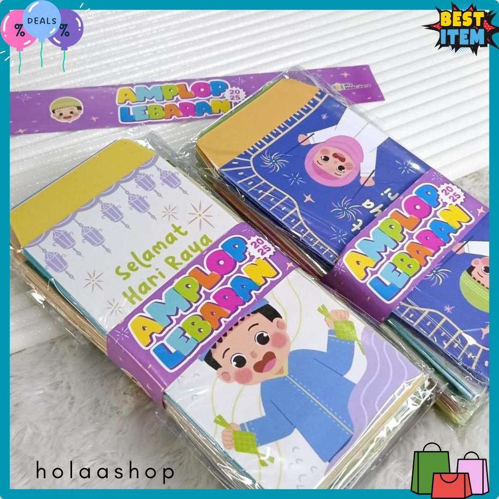 

Iska Media (Dapat 50) Amplop Lebaran Motif Lucu Diskon Setengah Harga