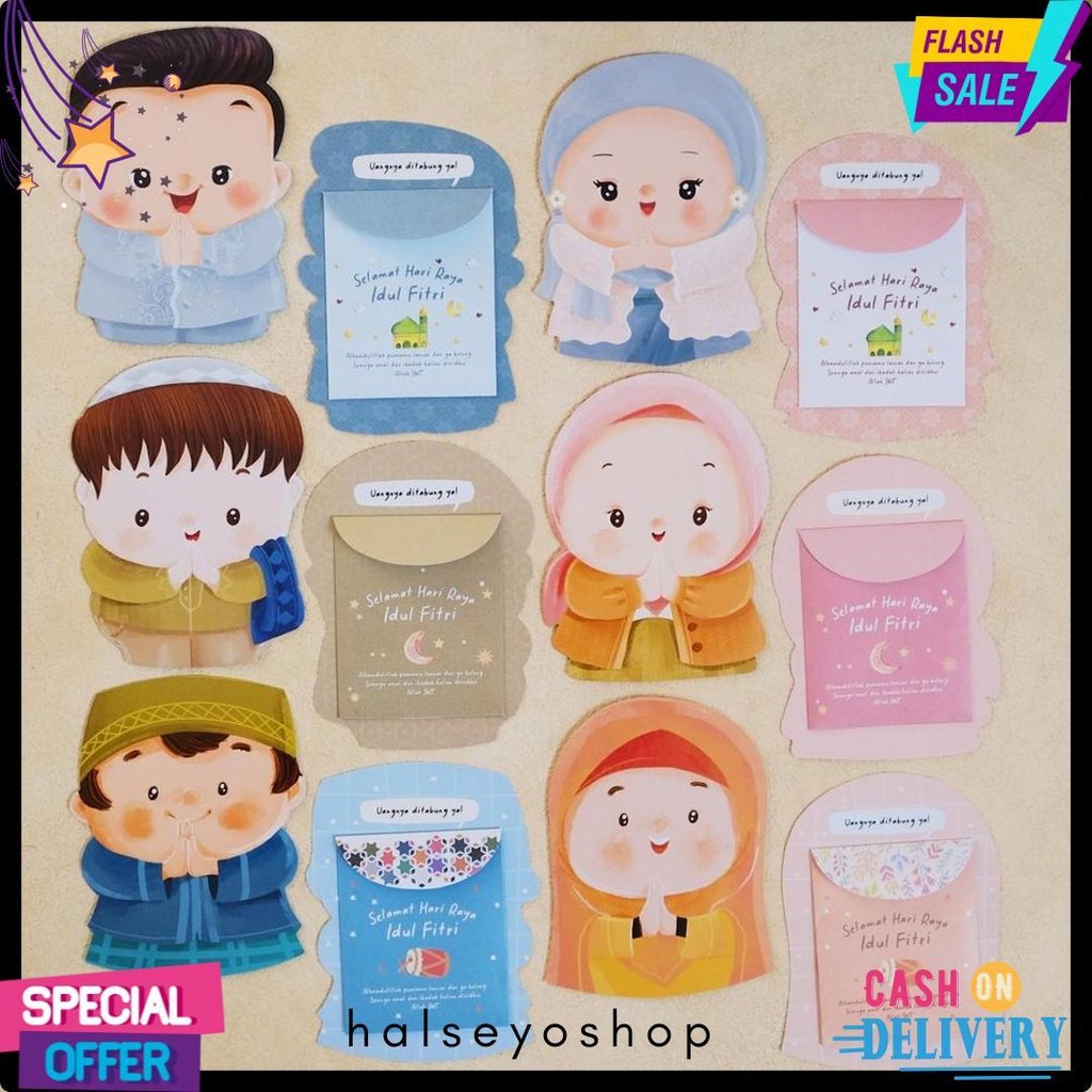 

Amplop Lebaran Lucu Unik Angpao Idul Fitri Best Seller Terlaris Terlengkap Dan Termurah