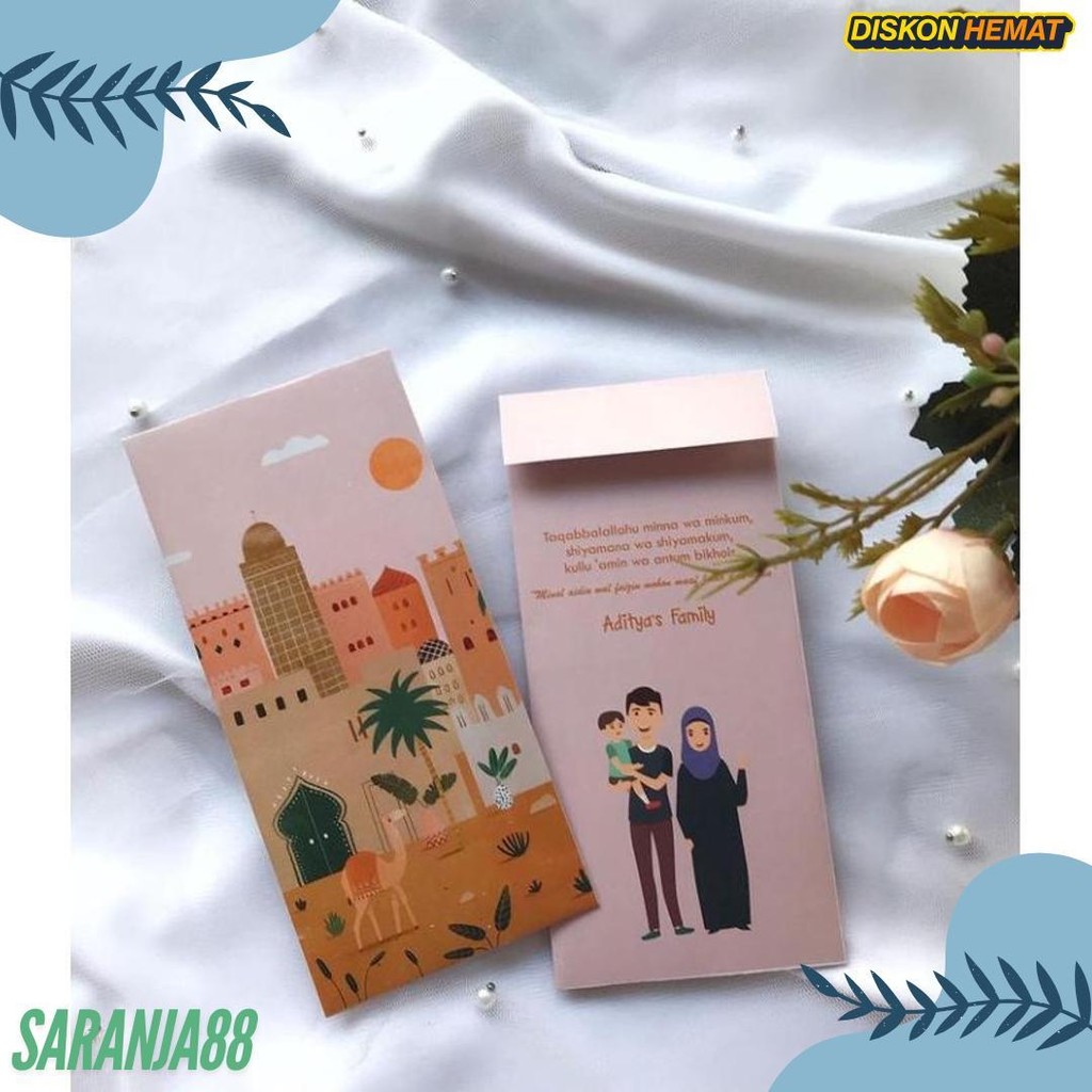 

Amplop Lebaran Custom Bisa Tambah Nama Diskon Setengah Harga