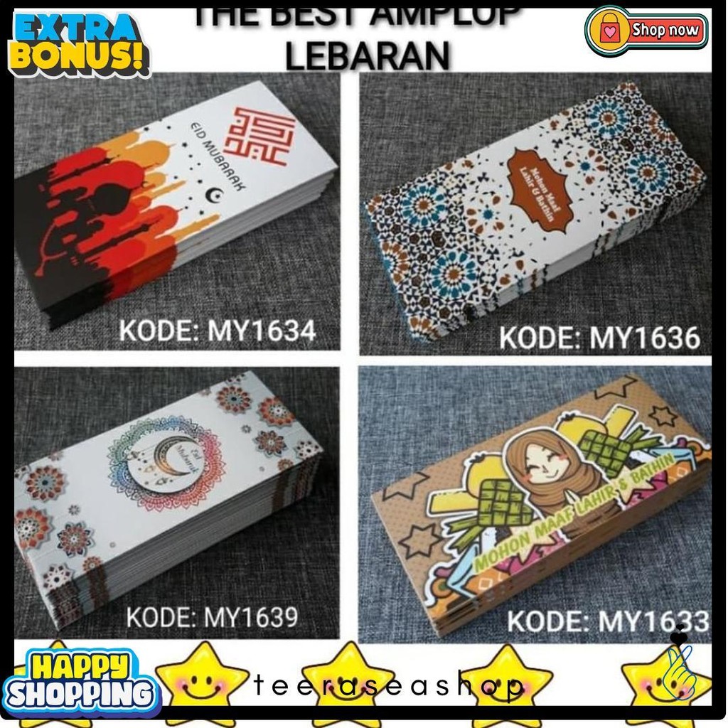 

Amplop Lebaran Exclusive Mewah, Ampau Spesial Idul Fitri Berkualitas Diskon