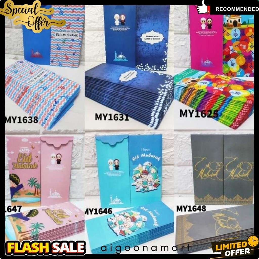 

Amplop Lebaran Exclusive Mewah, Ampau Spesial Idul Fitri Berkualitas Terlengkap Dan Termurah