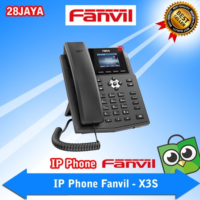 IP Phone Fanvil X3S - SIP Phone Fanvil X3S - Untuk IP PABX