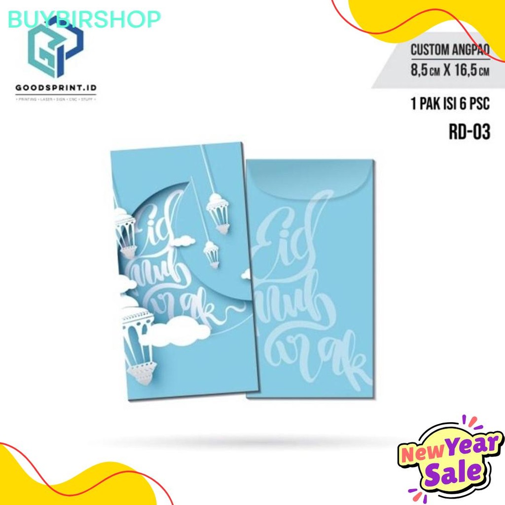 

Amplop Thr Lebaran / Amplop Lebaran Idul Fitri Isi 6 Pcs / Amplop Ukuran 16X8 Cm Terlaris! Produk Ini Banyak Dicari