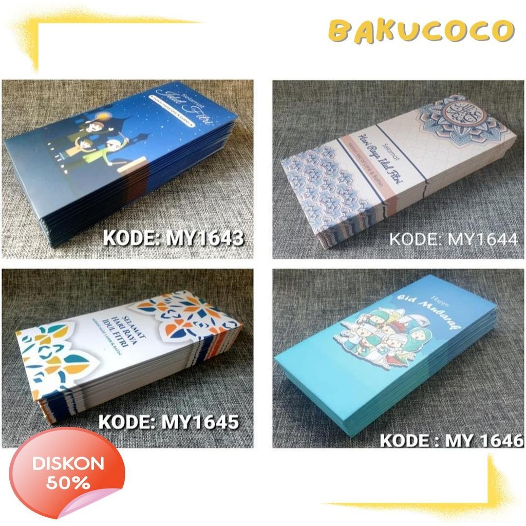 

Amplop Lebaran Exlcusive - Angpau Uang Kode My1634 Terlaris! Produk Ini Banyak Dicari