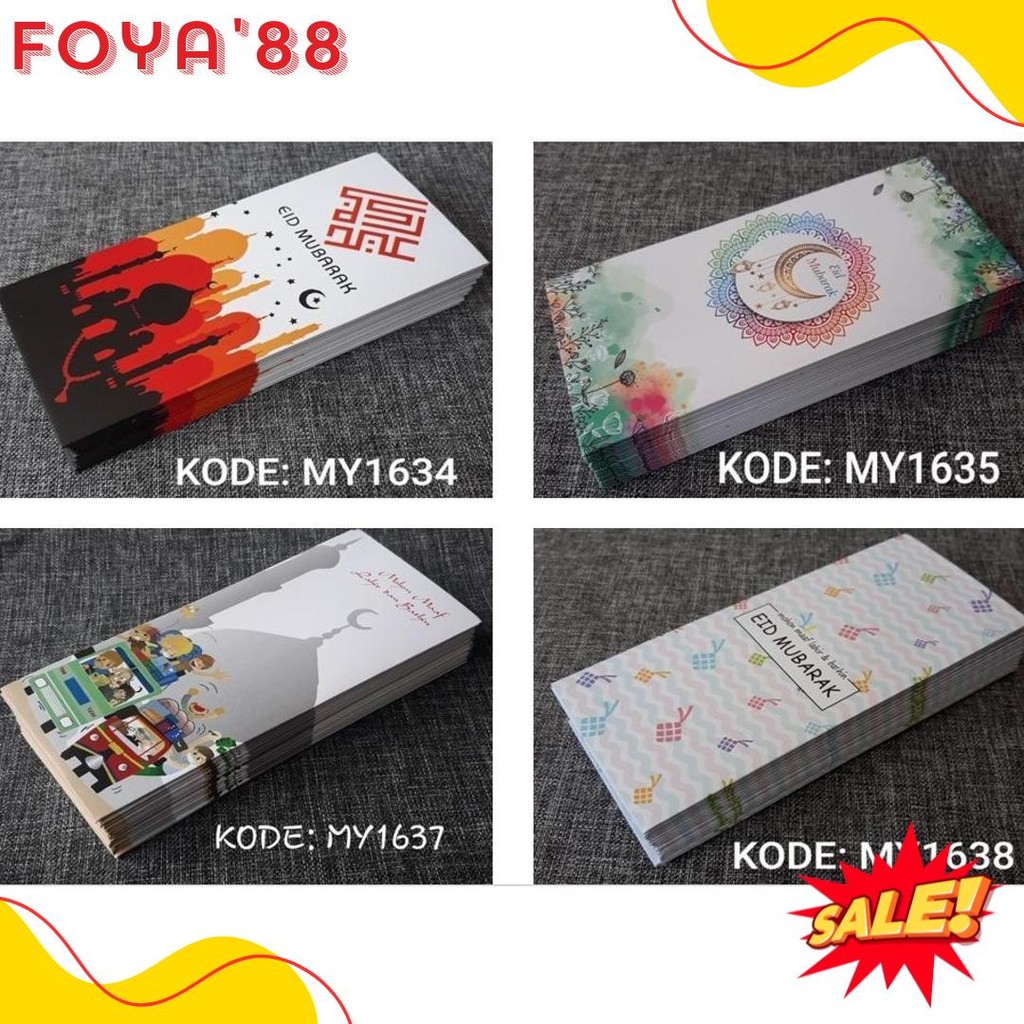 

Amplop Lebaran Exlcusive - Angpau Uang Kode My1645 Diskon Setengah Harga