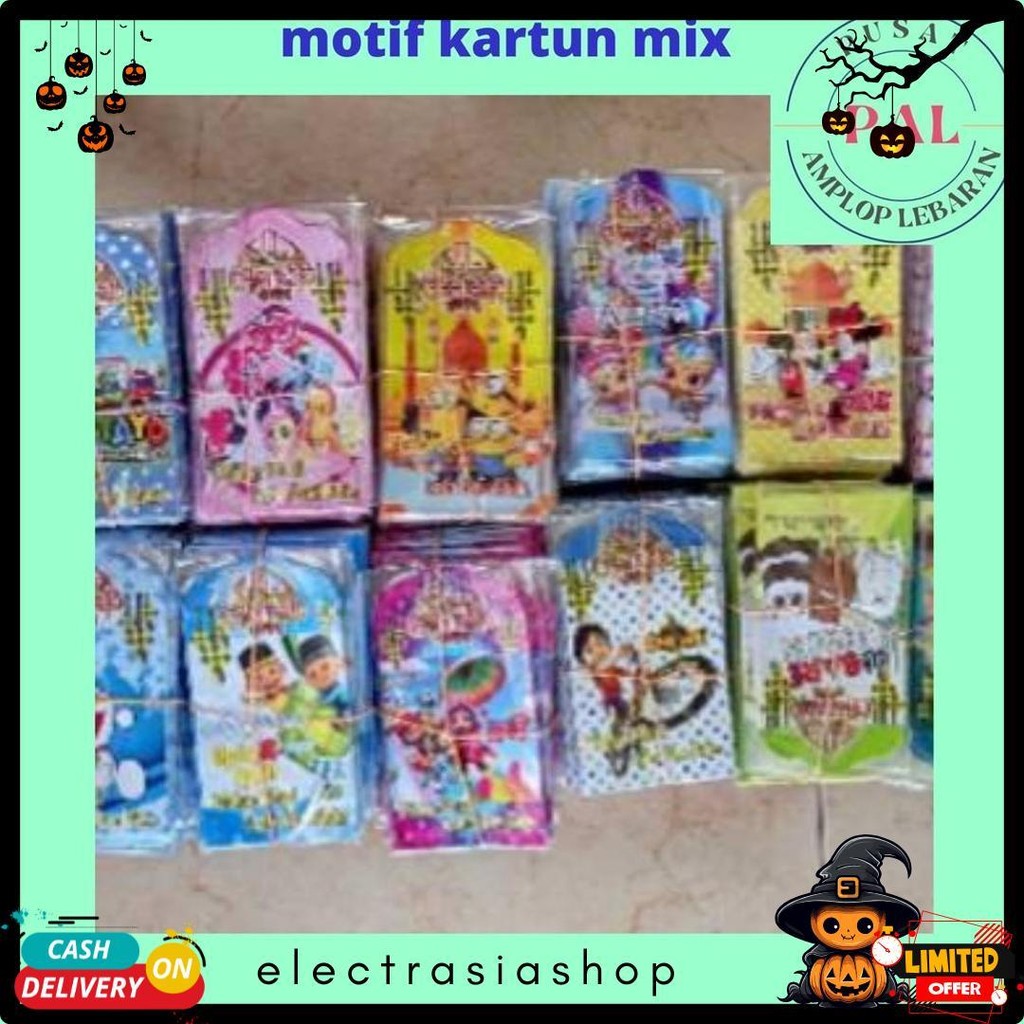 

Amplop Lebaran 400 Pcs [Harga Grosir] Diskon Setengah Harga