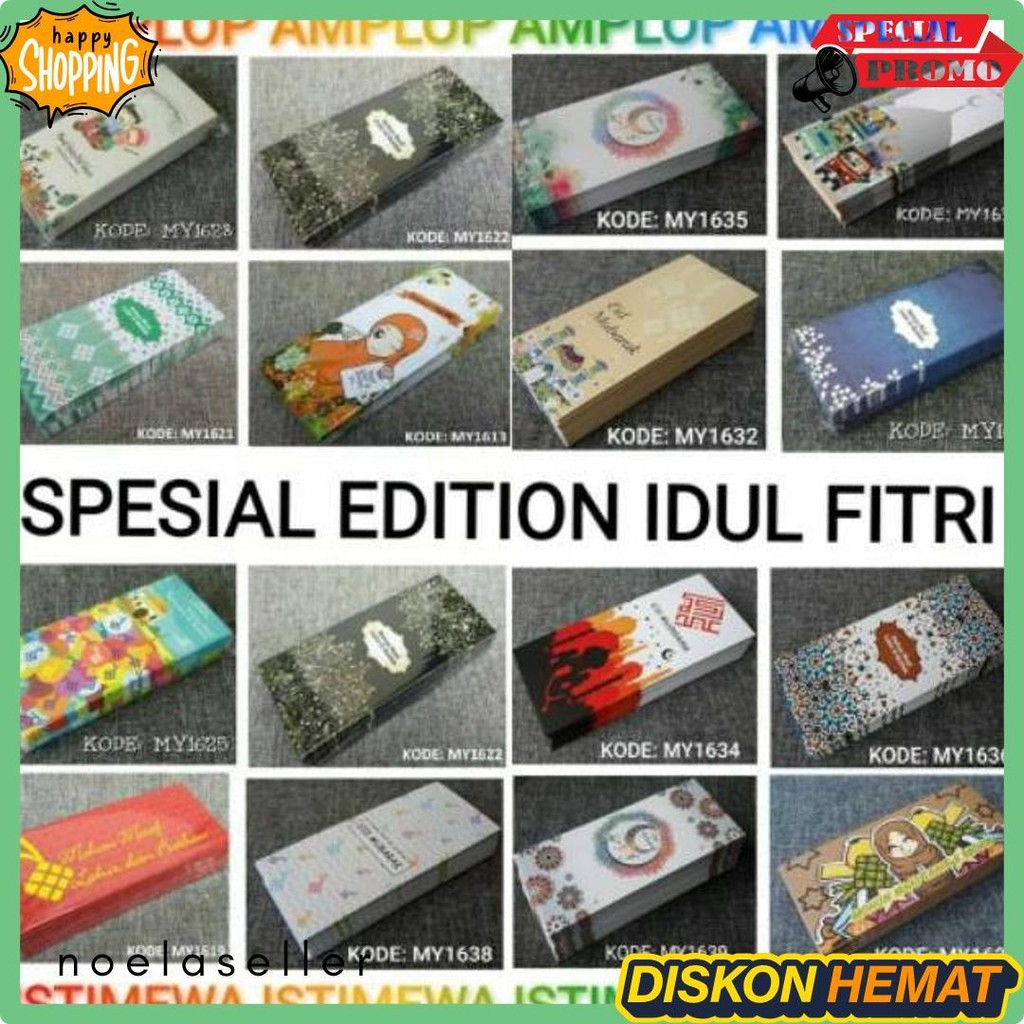 

Amplop Exclusive Spesial Lebaran, Amplop Lebaran, Amplop Gift,Ampau Lebaran Berkualitas Elegan Mewah Flash Sale! Diskon Hingga 70%