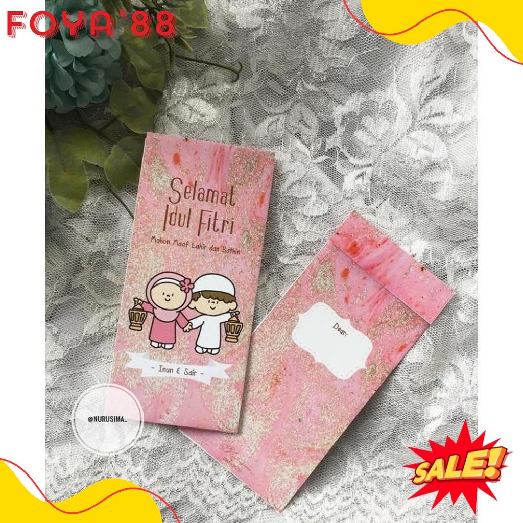 

Amplop Lebaran Custom Bisa Tambah Nama Diskon Setengah Harga