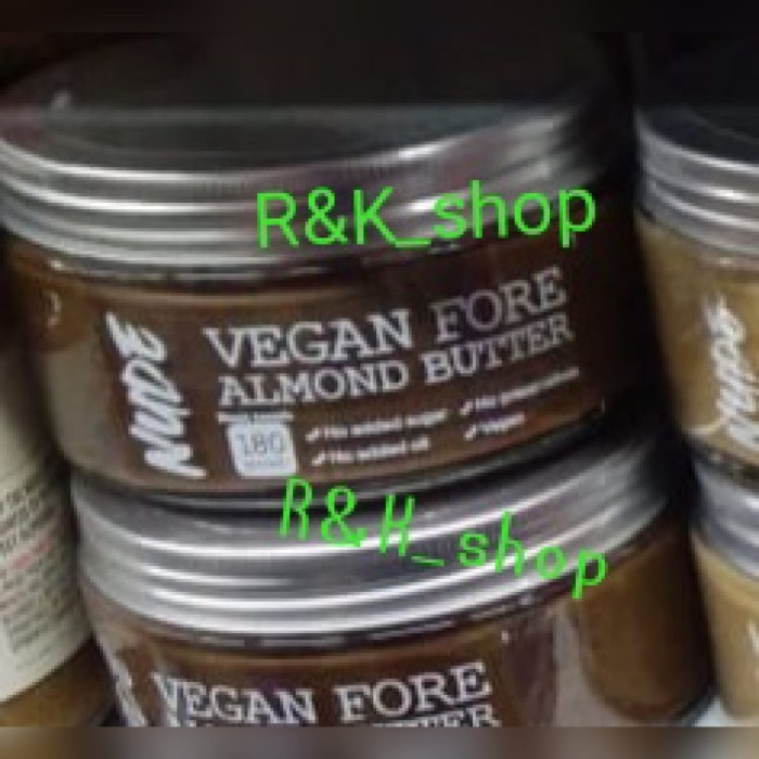 

nude vegan fore almond butter180gr