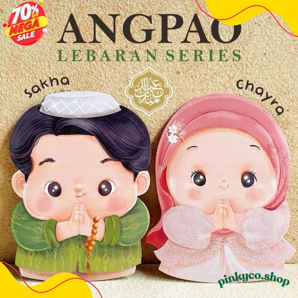 

Amplop Lebaran Idul Fitri - 1 Set Isi 6Pcs Diskon Setengah Harga