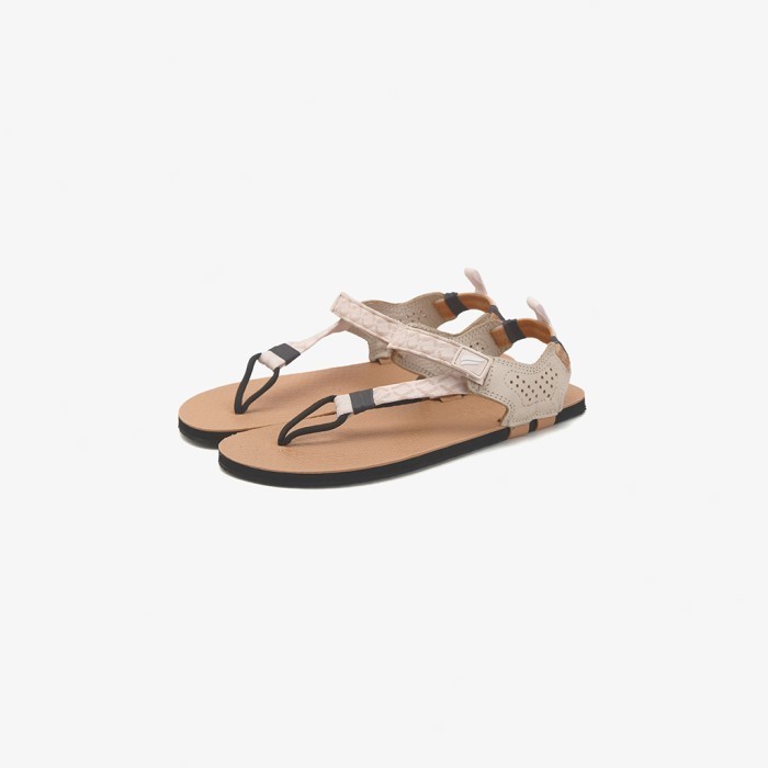 Tapak Barefoot Flip Flops (Sandal Pyopp Fledge) - Latte