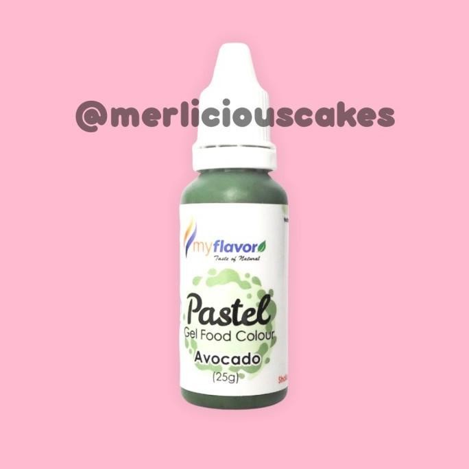 

best seller] Avocado Pastel Gel My Flavor Food Color Food Colour Pewarna Makanan