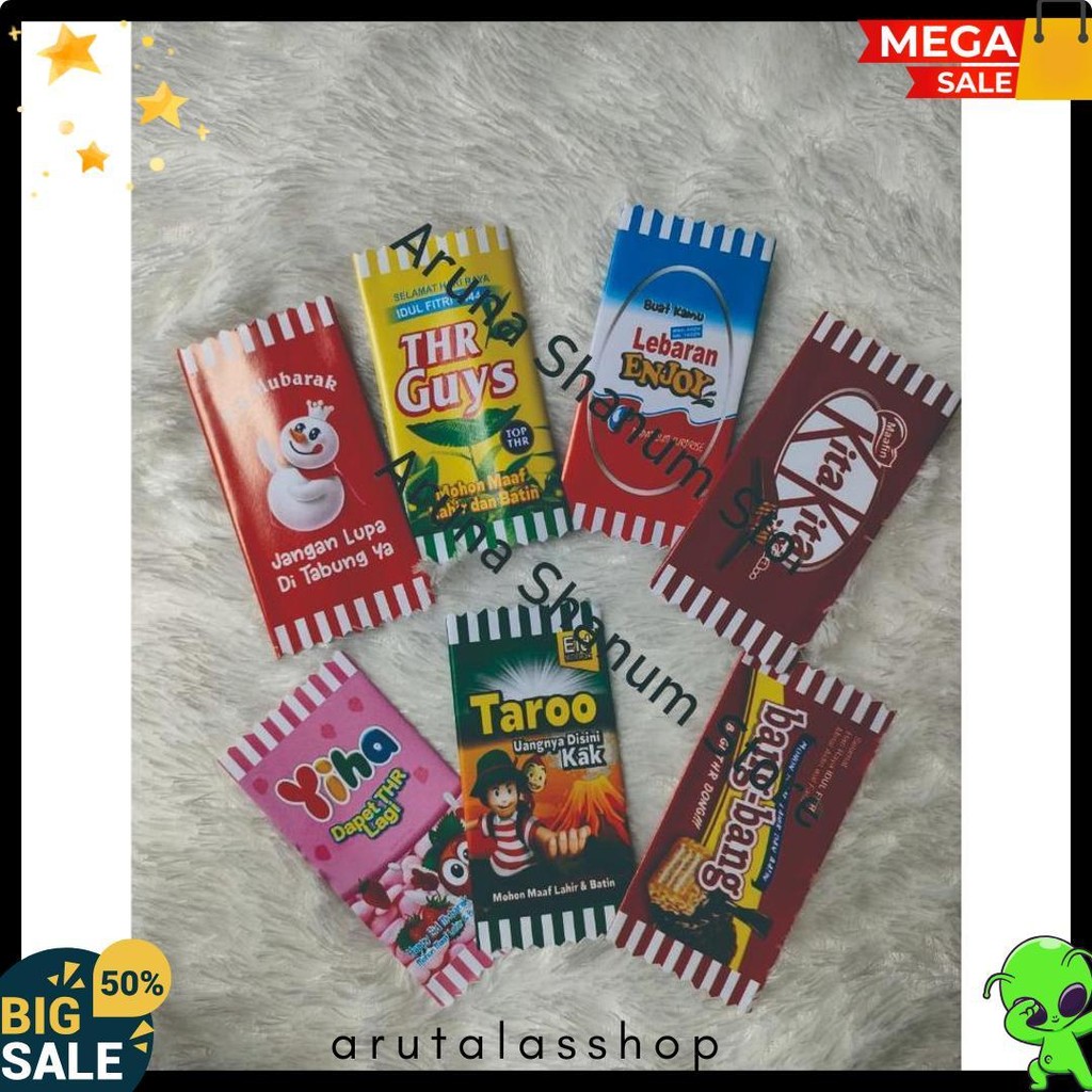 

Grosir 100 Pcs Amplop Lebaran Motif Permen Terlaris! Produk Ini Banyak Dicari