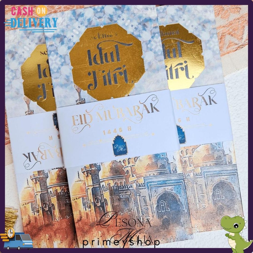 

[Limited] Exclusive Amplop Lebaran Super Mewah Platinum 10 Lembar Emboss Premium Angpau Thr Diskon Setengah Harga