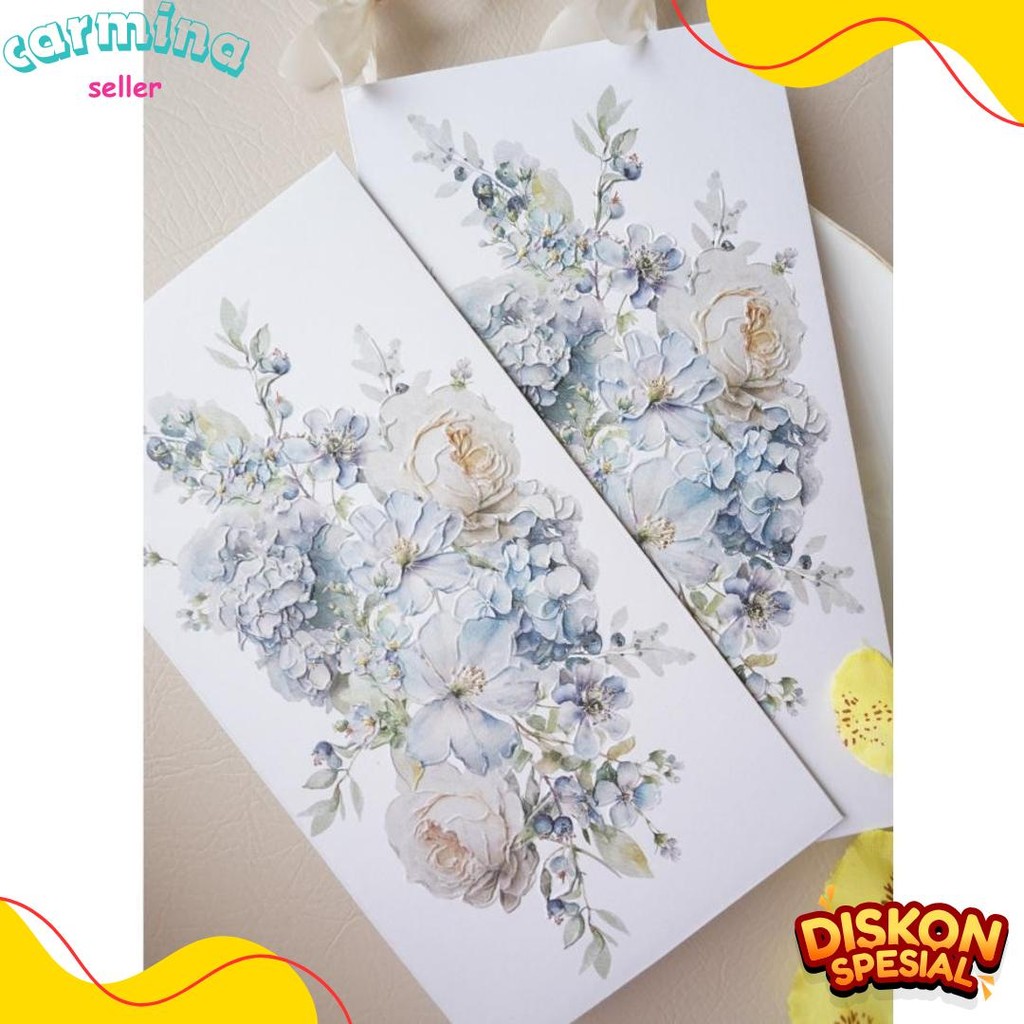 

Angpau*Fullflower Embos* Rampai & Aster Terlaris! Produk Ini Banyak Dicari