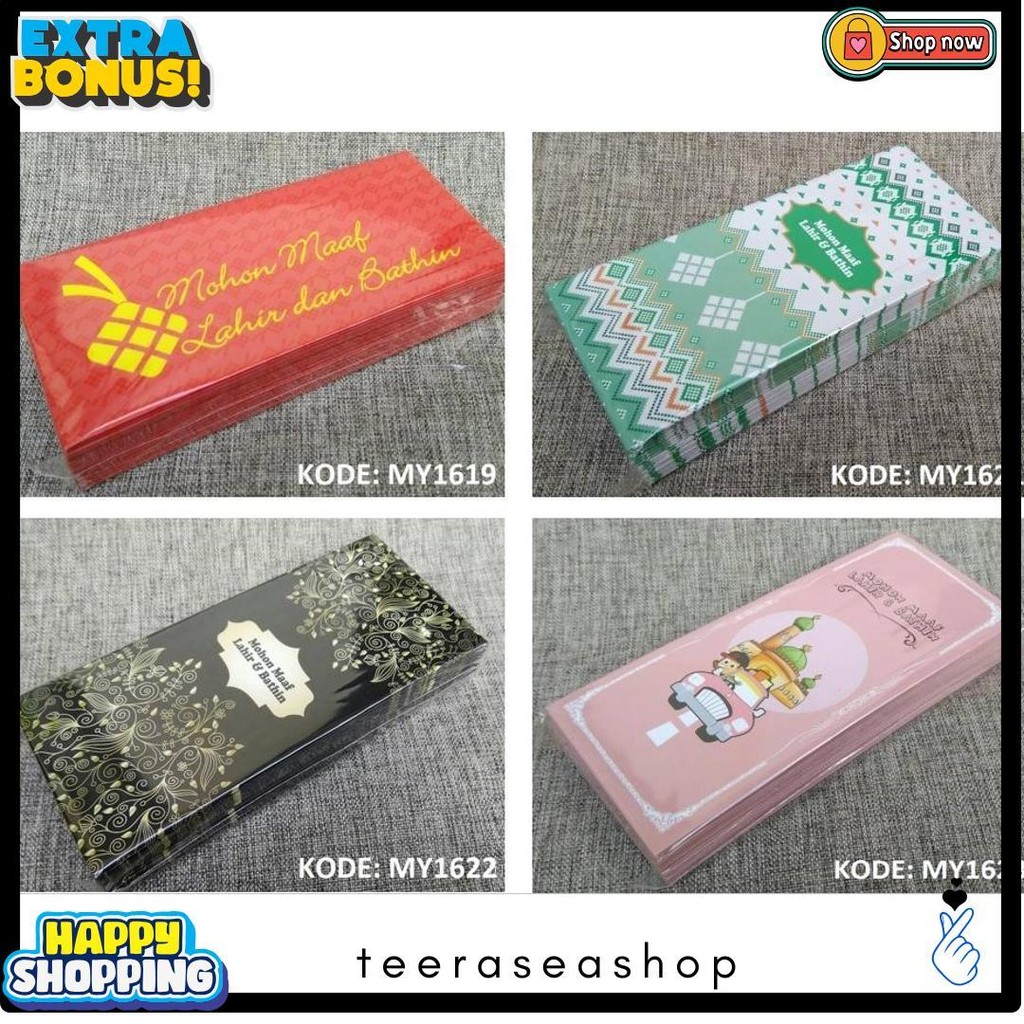 

Amplop Lebaran - Angpao Lebaran Exclusive Code My1646 Terlaris! Produk Ini Banyak Dicari