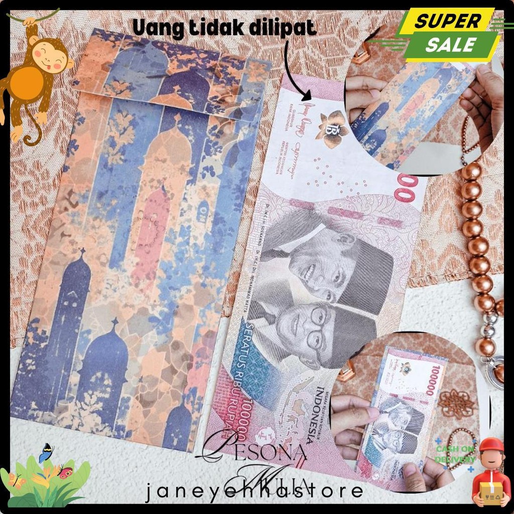 

Amplop Lebaran Super Eksklusif Platinum Glossy 2025 Premium Dan Mewah Angpau Thr Idul Fitri Diskon