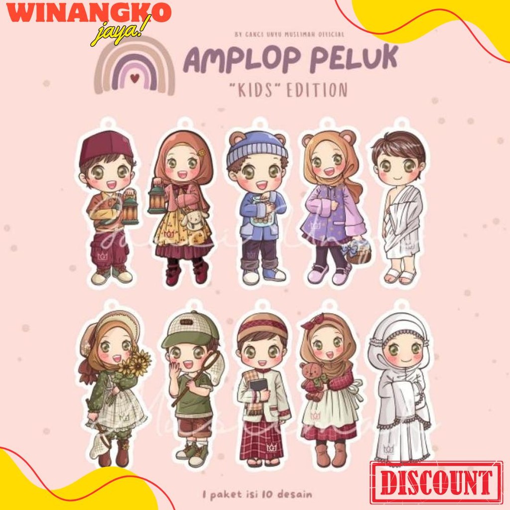 

Amplop Lebaran Peluk Premium Bisa Jadi Pembatas Buku - Isi 10 Terlengkap Dan Termurah