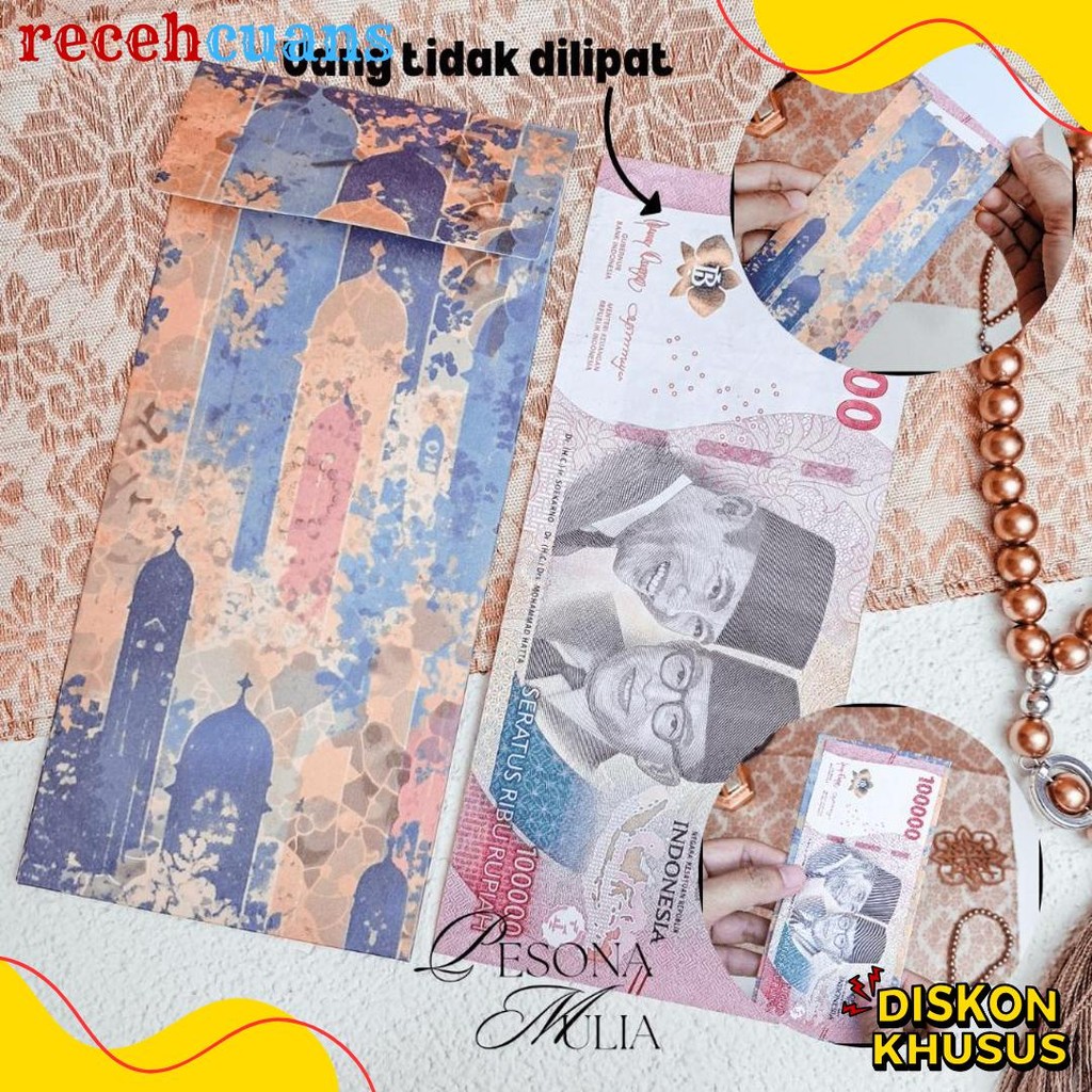 

Amplop Lebaran Super Eksklusif Platinum Glossy 2025 Premium Dan Mewah Angpau Thr Idul Fitri Diskon