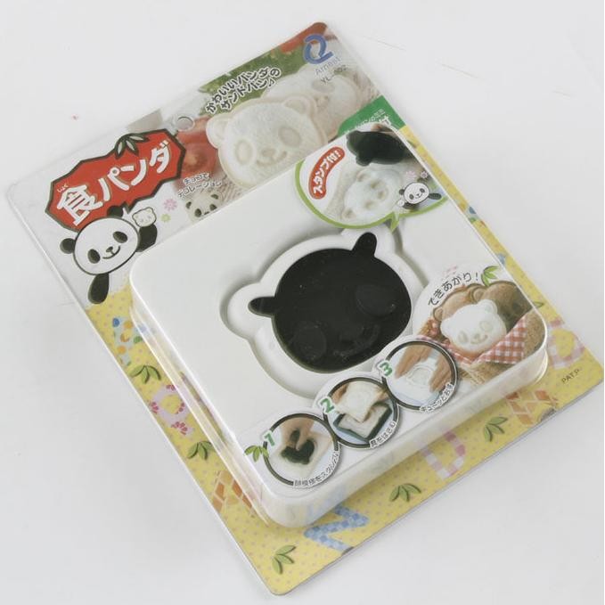 Open DS] Panda Bread Set / Cetakan Roti Panda / Cetakan Roti Lucu / Bekal Anak