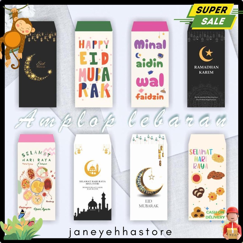 

50 Angpao Lebaran Idul Fitri / Amplop Lebaran 2025 Terlengkap Dan Termurah