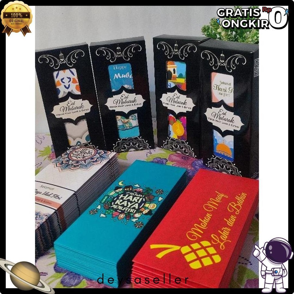 

New Amplop Lebaran Exclusive, Ampau Idul Fitri Gift Thr, Amplop Lebaran Unik Mewah Berkualitas Terlaris! Produk Ini Banyak Dicari